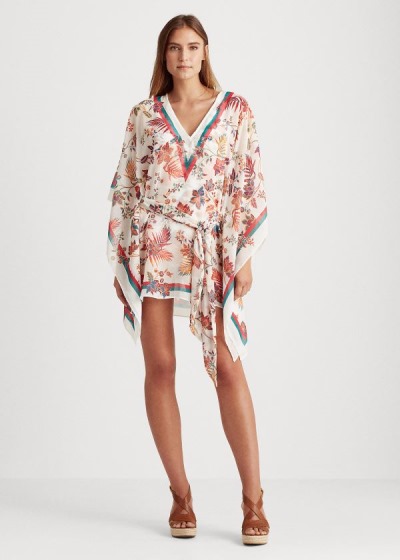 Dámské Kimono Ralph Lauren Crinkle Chiffon Cover-Up - 87650-BCXY